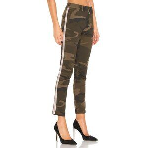 Anthropologie Reiko Lizzy Fancy Camo Side Stripe Chino Pants Womens Size 25